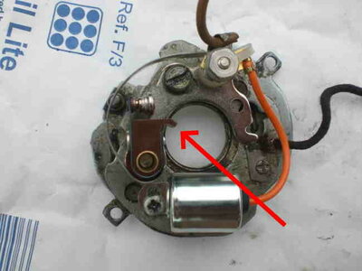 Exemple de vis platinées