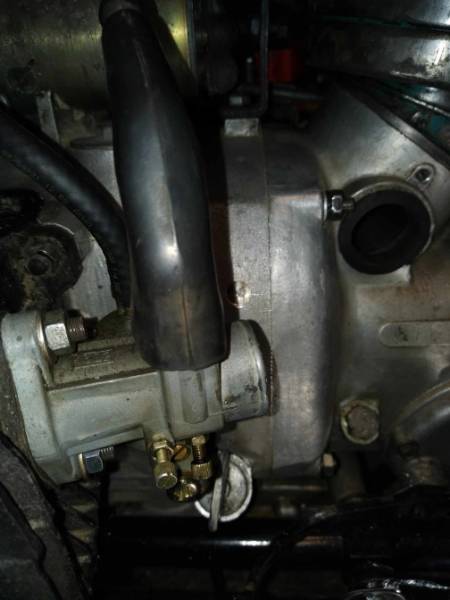 Vision avec le carbu en place