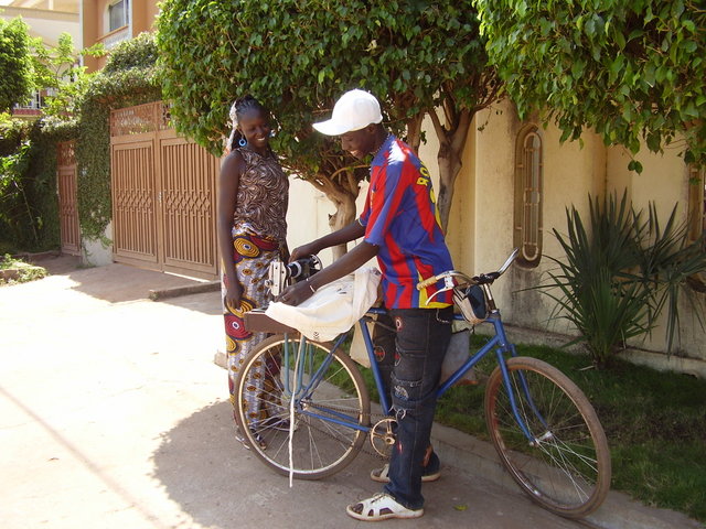 Une scène de la vie au Mali